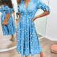 Selena | Kleid mit V-Ausschnitt und Polka Dots
