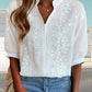 Emelia's Chic Aufzug Puffärmel Bluse