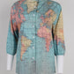 WeltKarte Bluse