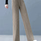 Freesia - Unifarbene gerade Hose mit weitem Bein