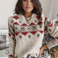 FallStil® - Deck the Halls Pullover mit Rundhalsausschnitt