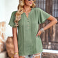 Taupefarbene Bluse - Clara