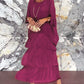 Alya | Langes lockeres Kleid
