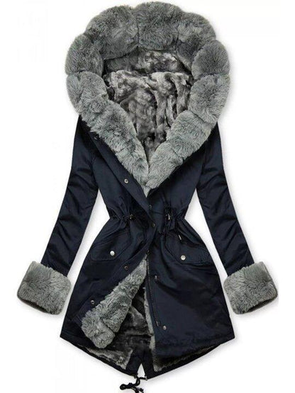 Gian - Gepolsterte Jacke mit warmem Plüschfutter