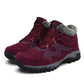 Eloise - Leder Knöchel Snowy Stiefel