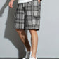 Lässige karierte Strandshorts