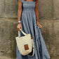 Stilvolles Maxikleid mit Karos