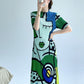 Mica ChicToon Gefaltetes Eleganz Kleid
