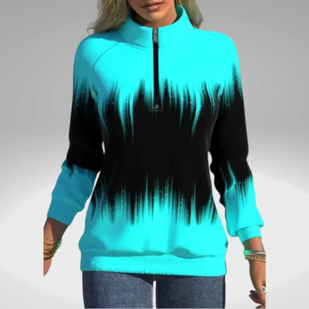 DAYA - Bequemes Sweatshirt für Herbst und Winter