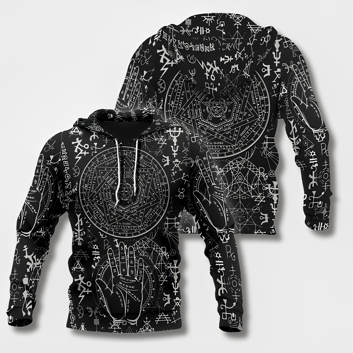 Warrior -  Wikinger-Kapuzenpulli