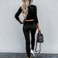 Elegante High-Waist Hose mit figurschmeichelnder Passform