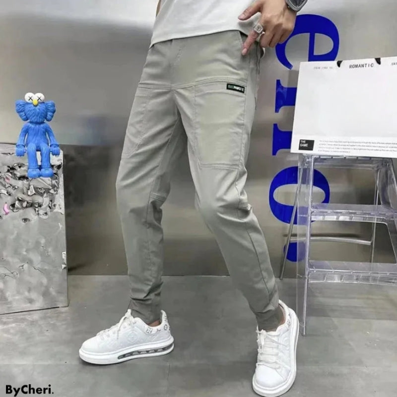 LETZTER TAG 60% RABATT | Lucas | Stretch-Cargo-Jeans für Männer