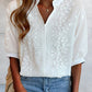 Emelia's Chic Aufzug Puffärmel Bluse