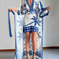 Harriet - Stylisches bedrucktes Maxikleid