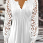 FallStil® - Elegantes langärmeliges einfarbiges Top