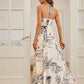 Cora - Architektur Bedrucktes Modekleid