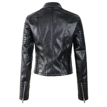 Amelia - Elegante Premium Lederjacke für Damen