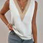 SpringStil® - Basic Color Block Ärmelloses Oberteil