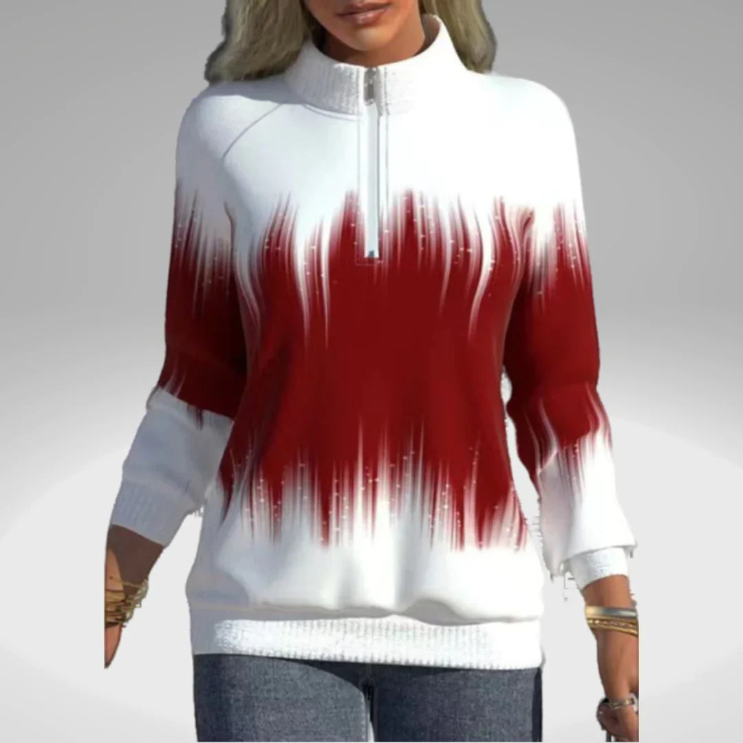 DAYA - Bequemes Sweatshirt für Herbst und Winter