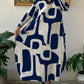 Eudora - Langärmeliges Kleid mit Druck