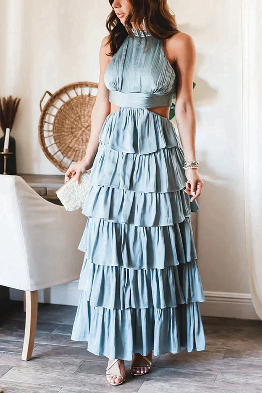 Franziska | Maxikleid mit mehreren Etagen