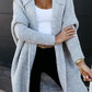 FallStil® - Oversize Boxy-Langarm-Strickjacke mit Kapuze