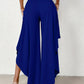 Fließende Palazzo-Hose: Elegante Drapierung, Hoher Bund