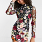 Flora - Elegantes Kleid mit floraler Verzierung
