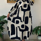 Eudora - Langärmeliges Kleid mit Druck