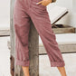 Stylische Leinenhose mit Krempelsaum - Komfort & Trend