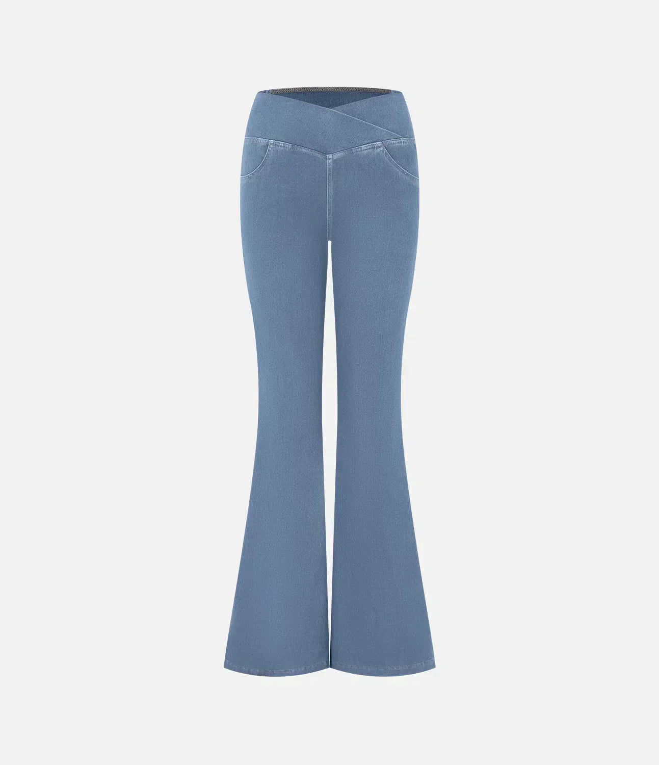 Juul | Elastische Flair-Jeans mit hoher Taille