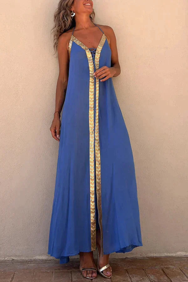 Leonie | Sommerliches Maxikleid in angesagtem Stil