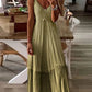 Sherie - Elegantes lässiges langes Sommerkleid