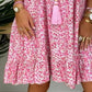 Fiona - Pinkes Casual-Kleid