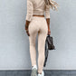 Elegante High-Waist Hose mit figurschmeichelnder Passform