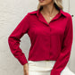 Rotes Elegantes Hemd - Clara