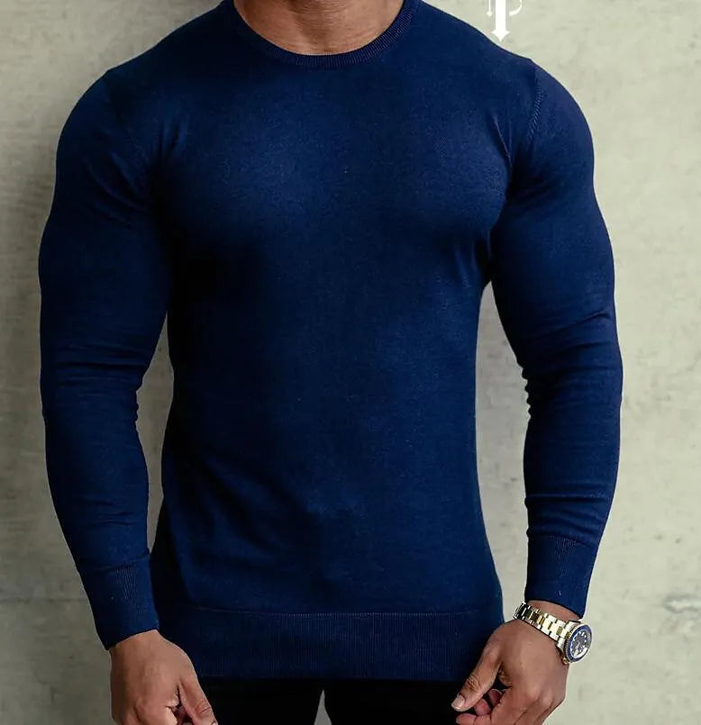 Terry - Stylisches Longsleeve Oberteil Slim Fit