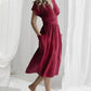 PETRA - Elegantes Leinenkleid