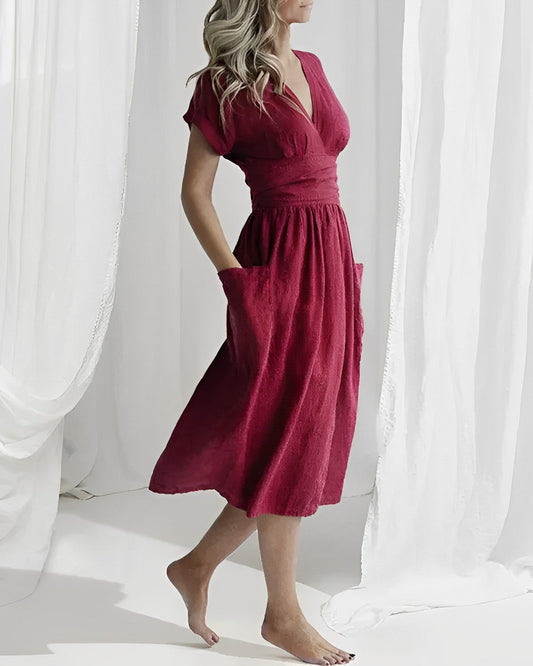 Johanna | Schickes Leinenkleid