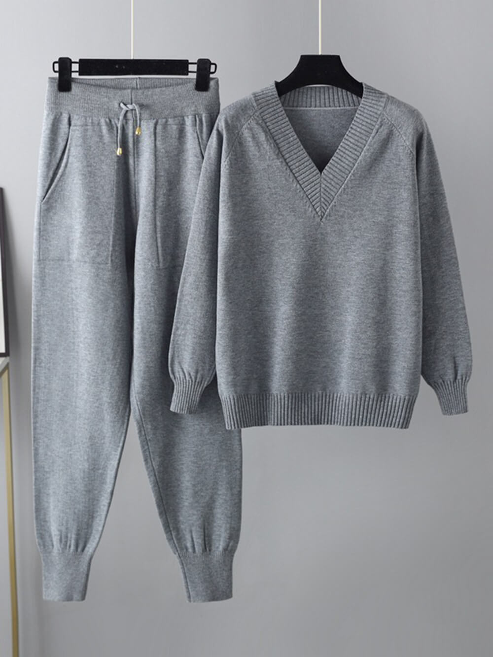 Gemütlicher Kaschmir-Look Loungewear – Eleganz trifft Komfort