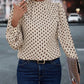 Louisa - Gemusterte Vintage-Bluse