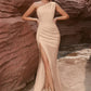 Octavia - One Shoulder Damen Maxikleid