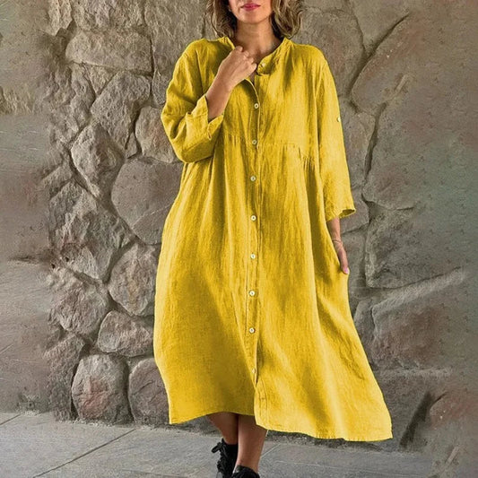 Chaya - Kleid aus Baumwollleinen