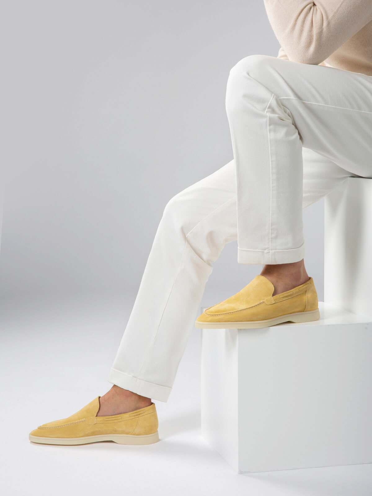 Paul Lefebvre® | Hellgelbe Yacht Loafers