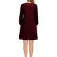 Eva - Rotes Satin Abendkleid