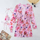 Isabella - Blumen Boho-Kleid