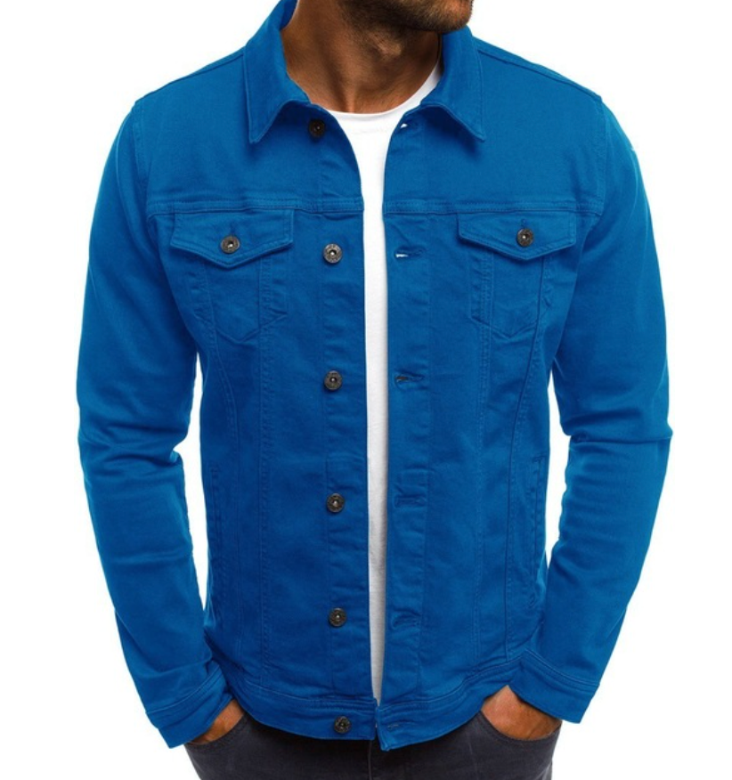 FABIAN - die exklusive und einzigartige denim jacke für den frühling und sommer