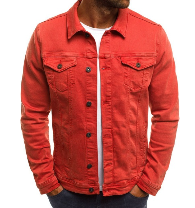 FABIAN - die exklusive und einzigartige denim jacke für den frühling und sommer
