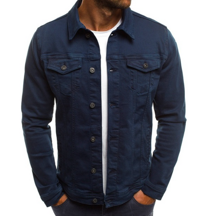 FABIAN - die exklusive und einzigartige denim jacke für den frühling und sommer
