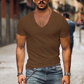 JAN - T-Shirt für Männer mit V-Ausschnitt